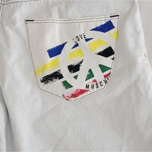 Men's Love Moschino shorts sz 34 - Picture 6 of 6